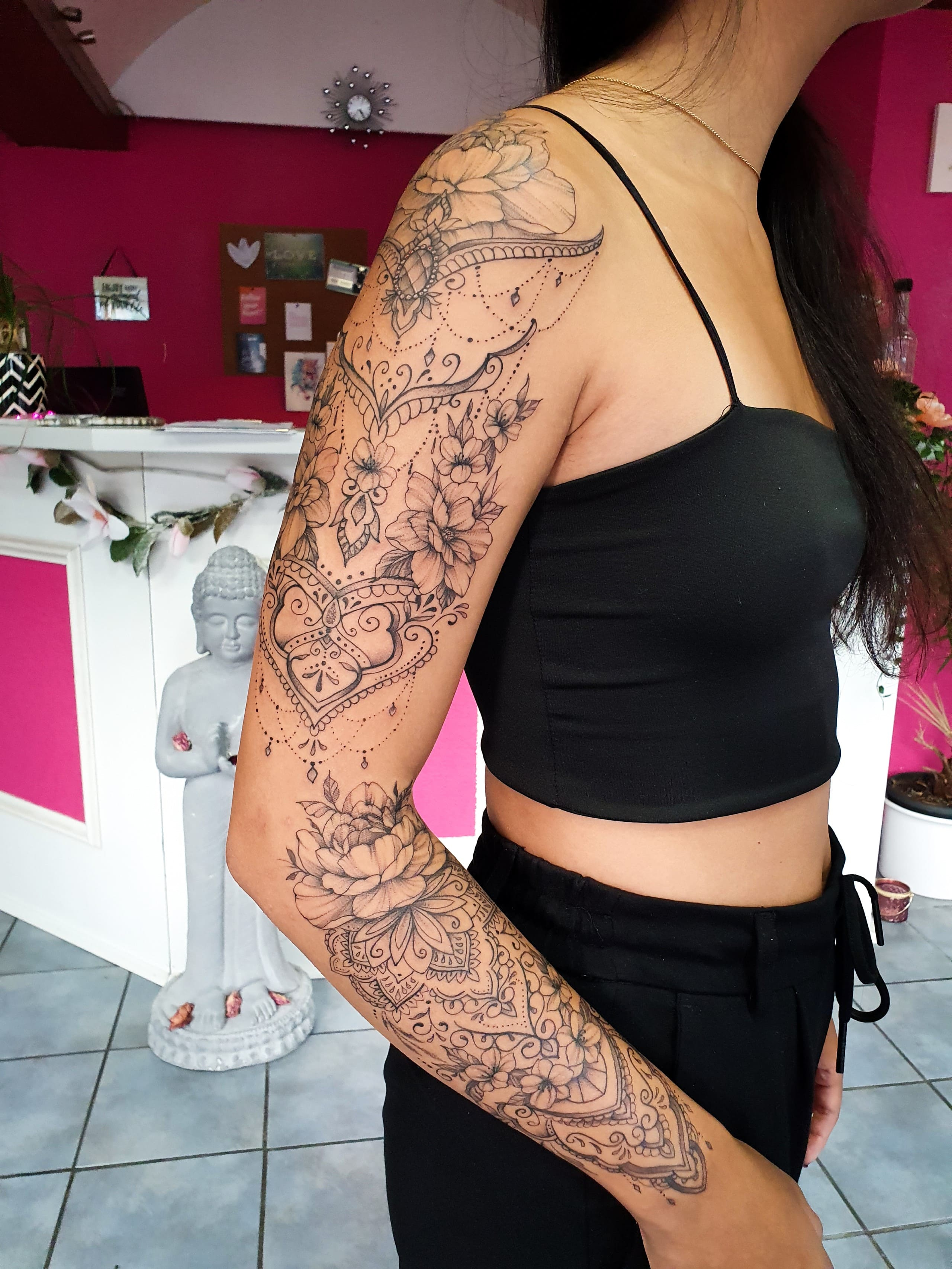 Armtatoo Mandalamotiv